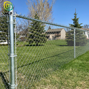 Dây thép mạ kẽm lưới dệt Chuỗi liên kết hàng rào cho bảo vệ Xây Dựng Nông nghiệp hàng rào PVC tráng CHAINLINK - Product Image 3