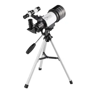 Telescope 70mm Aperture 300mm AZ Mount Astronomical Refracting Telescope Reflector Astronomical Telescope 150x for Kids
