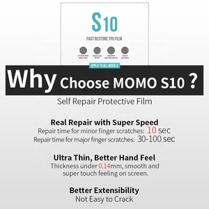 10S chữa lành 3D cứu trợ in bất chạm vào điện thoại trở lại trang trí sticker cho điện thoại di động bảo vệ màn hình máy cắt - Product Image 1