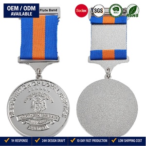 Medaglia Personalizzata in Metallo Placcato con Logo e Grafica, per Eventi, Riconoscimenti, Programmi <span class=keywords><strong>di</strong></span> Presentazione e Associazioni - Product Image 1