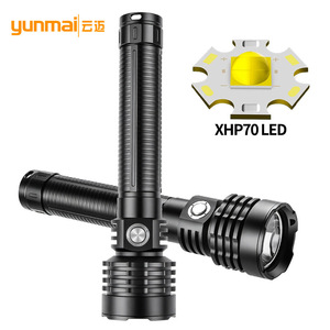 ไฟฉายดำน้ำ XHP70 22.6 ซม. แบบชาร์จไฟได้ประเภทซี แอลอีดี ความเข้มสูง ไฟสำหรับสำรวจกลางแจ้ง - Product Image 2