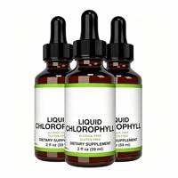 Complément alimentaire oral à base d'extrait de réglisse liquide biologique de chlorophylle pour adultes