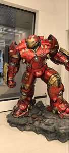 Statua in Fibra di Vetro di Supereroi Best Seller, Iron Man <span class=keywords><strong>Hulk</strong></span> Buster Mk44, Popolare <span class=keywords><strong>Action</strong></span> <span class=keywords><strong>Figure</strong></span> MK44 per Arredamento Casa - Product Image 3