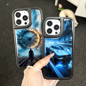 <span class=keywords><strong>Fundas</strong></span> de teléfono de 3 capas a prueba de golpes con estampado de epoxi <span class=keywords><strong>para</strong></span> Samsung S25 Ultra S25 FE S26 A26 5G A07 A17 - Product Image 5