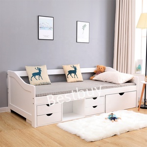 Mobili camera da <span class=keywords><strong>letto</strong></span> con cassettoni in legno letti solidi telaio <span class=keywords><strong>singolo</strong></span> doppio bambini bambini divano <span class=keywords><strong>letto</strong></span> - Product Image 3