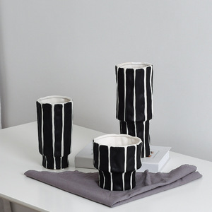 <span class=keywords><strong>Vase</strong></span> en céramique <span class=keywords><strong>blanc</strong></span> créatif 2024 <span class=keywords><strong>pour</strong></span> la décoration de vases à fleurs, herbe de la <span class=keywords><strong>pampa</strong></span>, décoration intérieure - Product Image 4