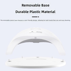 Lampe UV LED double pour le séchage des ongles, capteur intelligent, séchage rapide, sécheuse à gel rouge pour salon de manucure - Product Image 4