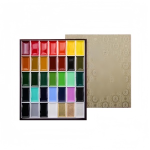 Etudiant <span class=keywords><strong>Gouache</strong></span> Peinture Budget pour Cours d'Art Débutant <span class=keywords><strong>Gouache</strong></span> Kit Tubes <span class=keywords><strong>de</strong></span> Couleur pour Étudiants Opaque Non Toxique Rechargeable Lavable - Product Image 6