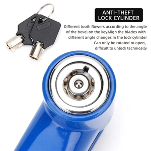 Bicycle Motorbike Scooter Safety Theft Protection Bike Accessories Motorcycle Lock <strong>Security</strong> Anti Theft Disc Brake Lock - Product Image 4