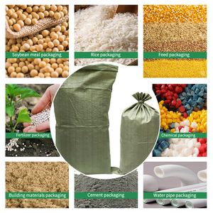 Bolsas Tejidas de PP de 25 kg y 50 kg, Suministro de Fábrica, Diseño Personalizado para Fertilizantes/Alimentos/Arroz/Hojas/Arengas/Materiales de Construcción, Reciclables - Product Image 4