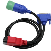 Câble de diagnostic 9 broches 16 broches pour machines agricoles, lecteur de codes de défaut, compatible avec New Holland