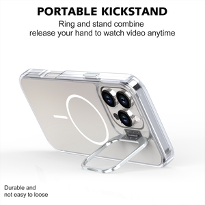 Custodia per iPhone 17 Pro Max 16 Pro 15 14 Plus <span class=keywords><strong>13</strong></span> 12 Pro con Colore Sfumato, Protezione Lente Anti-Caduta, Supporto Integrato, Sottile e Antiurto - Product Image 3