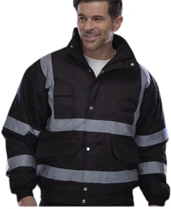 Chuyên nghiệp workman xây dựng Áo khoác Windproof với khả năng hiển thị cao băng phản quang Áo khoác - Product Image 4