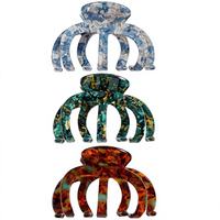Pinces à cheveux personnalisées Ume en forme de griffe de pieuvre, en acétate, réglables, incassables, pour femmes et filles, extra larges, pour cheveux épais et longs, mode, usage quotidien, cadeaux pour fêtes