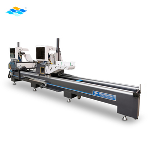 550 CNC Doppelkopf schneid säge maschine für Aluminium fenster-und Tür profile 45-und 90-Grad-Sägen - Product Image 2