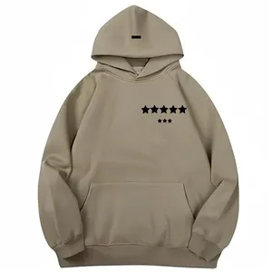 Custom Men Women Hoodie Sweatpants T-<b>Shirt</b> Cotton Blend Heat-Transfer Printed Color Blocking Petal Sleeve Notched Collar Prairie - Product Image 3