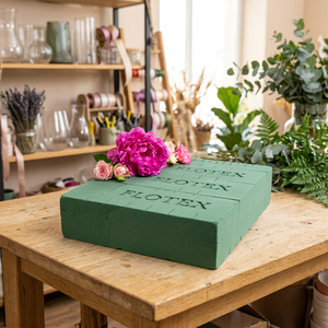 Espuma Floral Seca Verde Pequeña Flotex Premium para Arreglos Florales Artificiales, Bodas, Navidad, Año Nuevo Chino - Product Image 2