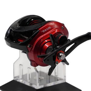 Moulinets de pêche à lancer, rapport de vitesse de la bobine 6.4:1, résistance maximale 10 kg, pour droitier, en aluminium, pour la pêche en lac, avec corps de <span class=keywords><strong>moulinet</strong></span> en fibre de carbone - Product Image 4