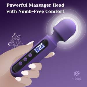 Lcd Display G-Spot Mini Av Toverstaf Vibrator Clitoris Stimulator Masturberen Massage Stick Vibrator Vrouwelijke Seksspeeltje Voor Vrouwen Dames - Product Image 3