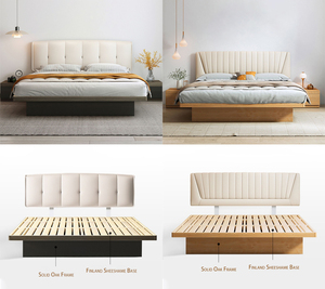 Moren-Marco de cama con cubierta, tamaño personalizado, doble reina, KingSheeshame, cama de plataforma - Product Image 5