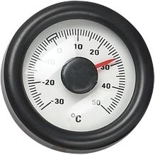 Термометр комнатный пластиковый с круглым циферблатом, 56 мм - Product Image 4