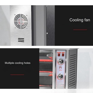 Eficiente pequeña calefacción eléctrica completamente automática <span class=keywords><strong>pollo</strong></span> asador parrilla eléctrica rotativa máquina de parrilla de <span class=keywords><strong>pollo</strong></span> - Product Image 5