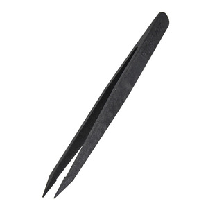 Pinzas Antiestáticas de Fibra de Carbono Conductivas de Plástico Tipo Pico de Águila 707 para Laboratorio y Sala Limpia - Product Image 1