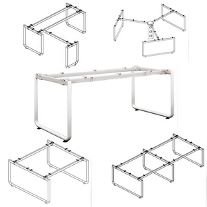 <span class=keywords><strong>BERSON</strong></span>-Mesa de lectura para ordenador, escritorio de oficina, patas de marco de escritorio de un solo asiento, barato - Product Image 1