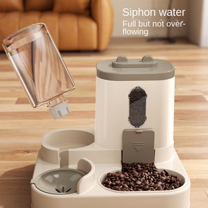 Alimentatore automatico per cani 2L distributore d'acqua da 1,5 l ciotola per cani eco-friendly in plastica 2-in-1 utensili per alimenti e acqua - Product Image 2