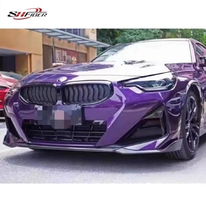 Difusor Delantero de Fibra de Carbono Seca Serie 2, para BMW G42 M240i <span class=keywords><strong>220i</strong></span> 225i 230i <span class=keywords><strong>2022</strong></span>+ - Product Image 5