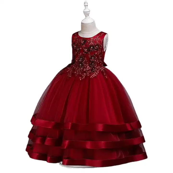 Baby Girl Birthday Party Princess Dress Kids Formal Pageant Ball Gown -  China Baby Girls Dress Designs and Girls Gowns Long Dresses price |  Made-in-China.com