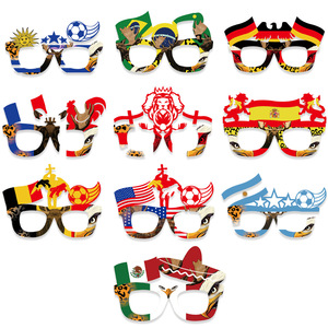 Nuevo Modelo de Gafas de Sol con Bandera Nacional, Accesorios para Animar y Dar Espíritu en Partidos de Fútbol, Decoración, Montura de Gafas de Sol de Mascota - Product Image 2