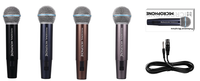 Microphone à condensateur filaire professionnel AIDI en métal avec connecteur XLR pour discours et chant - Voix claire de haute qualité