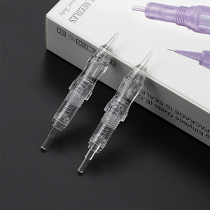 <span class=keywords><strong>Agujas</strong></span> de Microblading <span class=keywords><strong>para</strong></span> maquillaje permanente, cartuchos de tatuaje de tornillo de 0,15/0,18/0,25/0,3/0,4 MM <span class=keywords><strong>para</strong></span> máquina <span class=keywords><strong>rotativa</strong></span> de cejas - Product Image 6