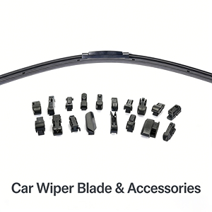 Escobilla Limpiaparabrisas Personalizada sin Estructura para BYD Seal U Atto3 Sealion 7 Zeekr 7X MG HS ES, Tamaños Completos de 14-28 Pulgadas, Compatible con Varios Modelos de Auto - Product Image 1