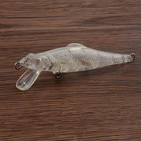 Corps de leurre de pêche Minnow en plastique préformé, 6,90 cm, 4,0 g, distance de volée N15, pour leurre dur