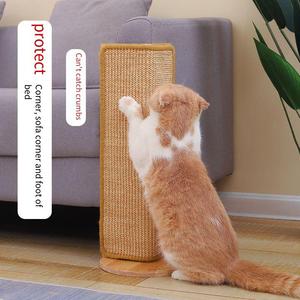 Wood <strong>cat</strong> <strong>Trees</strong> Scratcher Sisal Scratching Board Protective <strong>Corner</strong> Clutching for Pet Supplies - Product Image 1