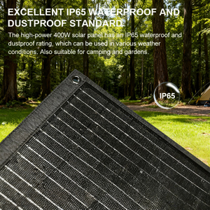 Paneles Solares Plegables de Silicio Monocristalino ALECTER de 200W/400W, 23.4% de Eficiencia, Aprovechando la Luz Solar, Energía Limpia Sostenible - Product Image 5