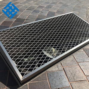 Bán Hot Heavy Duty 1 mét lỗ kim cương mở rộng kim loại lath phần cứng vải 1 mét lỗ tấm nhôm bảng điều chỉnh dây thép lưới - Product Image 5