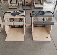 Chaise de Pilates professionnelle en érable avec système de soutien robuste, portable et multifonctionnelle pour studio, domicile et entraînement physique