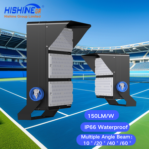 Projecteur de stade Hishine à mât haut 250W avec télécommande, corps en aluminium, IP65, pièces de rechange pour éclairage de stades sportifs - Product Image 1