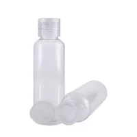 En Stock de fábrica al por mayor de 100ml vacía clara de lavado de manos líquido desinfectante de manos de botellas de plástico