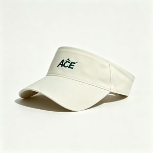หมวกกันแดดปักโลโก้ ACE แบบโค้ง ทรง Unisex แห้งเร็ว ยืดหยุ่น เหมาะสำหรับกีฬา กิจกรรมกลางแจ้ง กอล์ฟ วิ่ง เทนนิส - Product Image 4