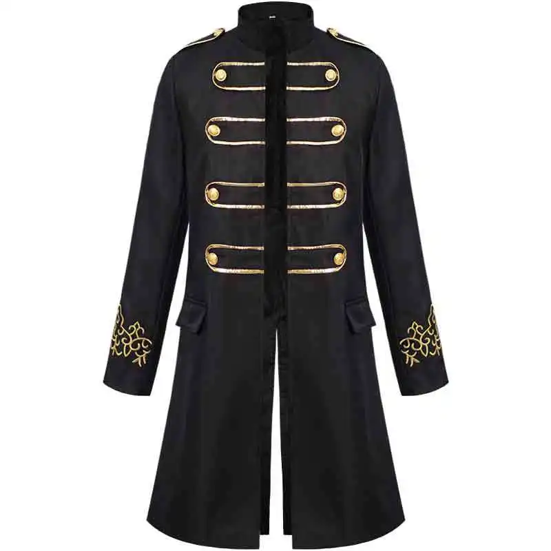 Disfraz de Cosplay de Victoria Edwardian para hombre, gabardina Steampunk, ropa de vestir, abrigo Vintage del Príncipe