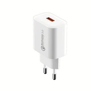 อะแดปเตอร์ชาร์จไฟ QC3.0 แบบเสียบผนัง หัวปลั๊ก EU US UK 9V 2A 18W ชาร์จเร็ว สำหรับโทรศัพท์มือถือทุกรุ่น - Product Image 3