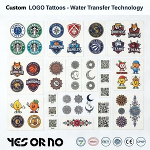 Tatuaggi Temporanei Personalizzati per Branding Aziendale | Eventi Sportivi |   Logo della Squadra |   Impermeabile ed ecologico |   Ordini all'ingrosso disponibili - Product Image 4