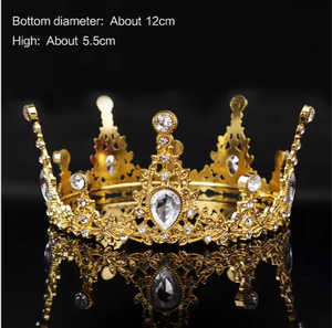 Ultima Novità: Corona <span class=keywords><strong>per</strong></span> Feste, Decorazione <span class=keywords><strong>per</strong></span> Compleanni, Matrimoni e Torte, Accessorio Decorativo <span class=keywords><strong>per</strong></span> Torte di Compleanno - Product Image 1