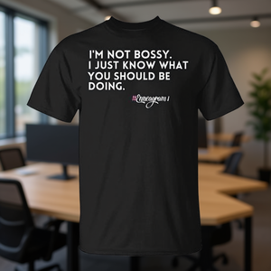 Camiseta del tipo Enneagrama 1: No soy dominante, solo sé lo que debes estar haciendo - Product Image 3