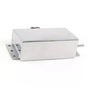 Tanque de Reserva de Refrigerante de Aluminio de 1.6L Universal para Carreras, para Honda Civic 240SX WRX, Tanque de Expansión de Aire Acondicionado, Montaje con Tornillos - Product Image 1