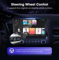 Écran tactile de 9 pouces Prise en charge de l'écran partagé CarPlay Android Auto Autoradio universel Système Android Lecteur multimédia
